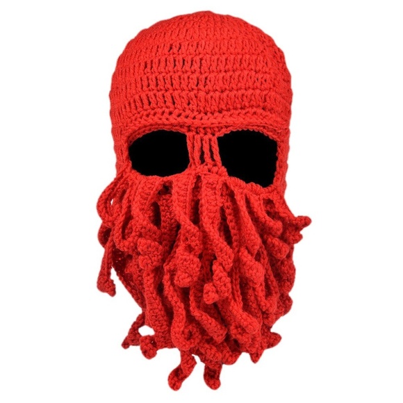 Other - Halloween Costume Knit Octopus Facemask